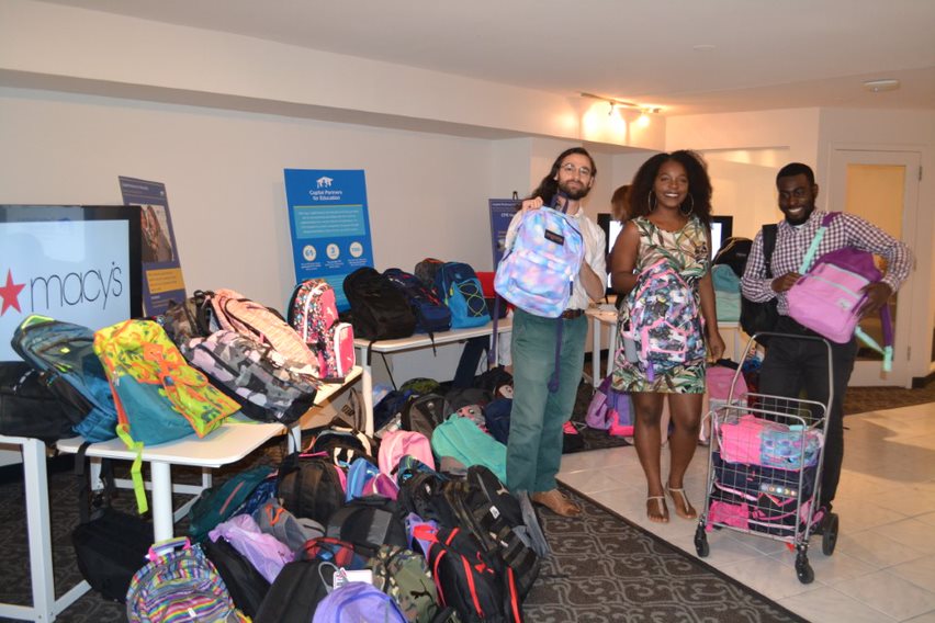 Back-to-school backpack drive